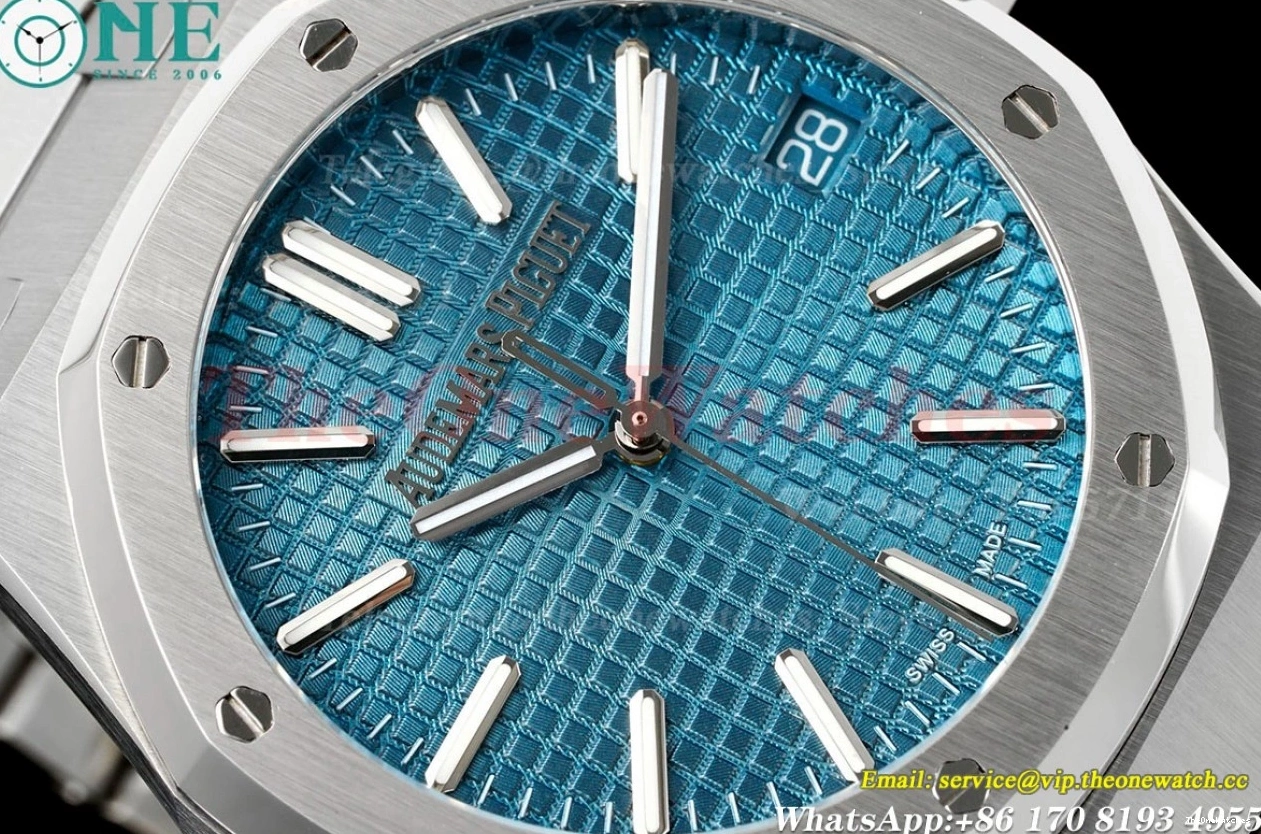 Super 15510 41mm Oak Royal Clone SS Blue SS IPF A4302 Stk 0512